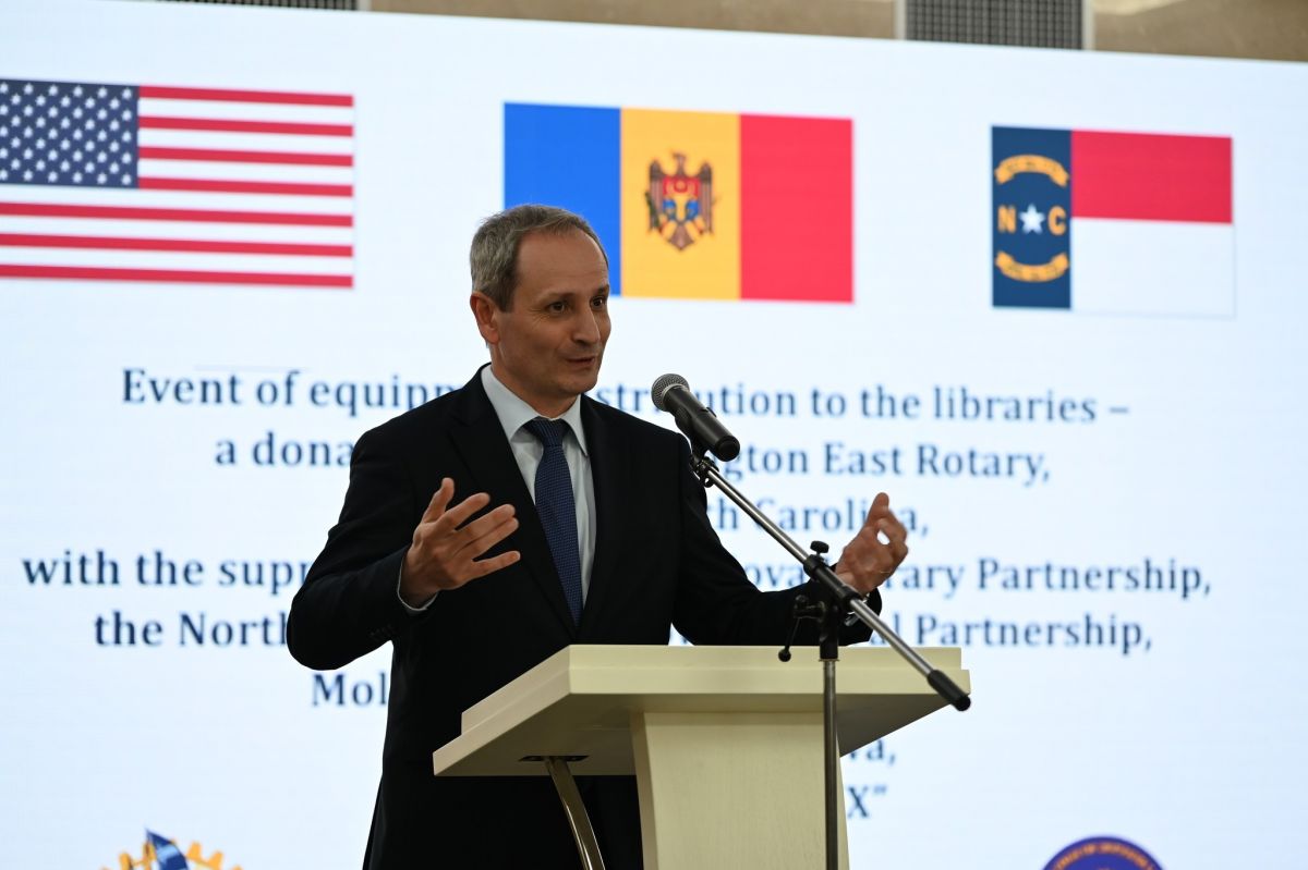 Donație de echipament tehnic din Carolina de Nord